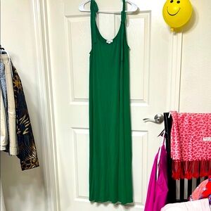 Sugarlips | Dresses | Sugarlips Emerald Green Maxi Dress 56 Adjustable Tie  Shoulder Straps | Poshmark
